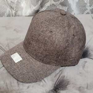 Denim Baseball Cap | Classic Adjustable Hat | Brown